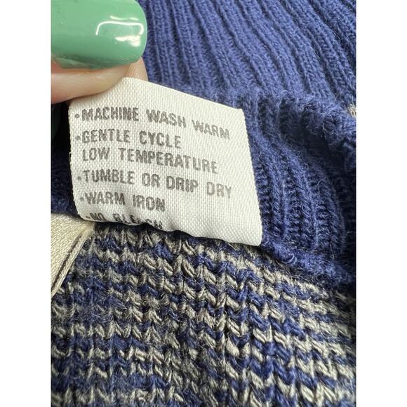 Vintage 90s Ash Creek Reindeer Sweater Acrylic Retro Size XL - Picture 5 of 7